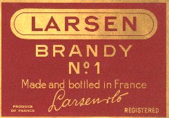 Brandy label